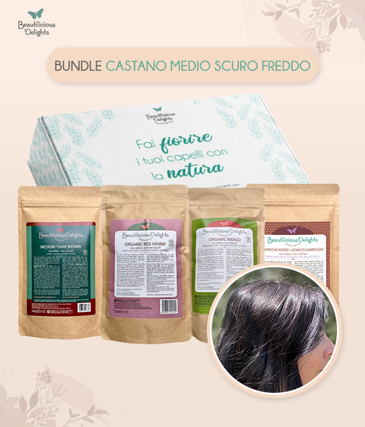 Tonalità Castano Medio Scuro Freddo Bundle